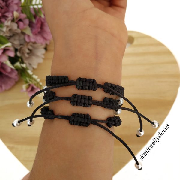 Pulseira Macramê infantil simples - Ajustável - Image 8