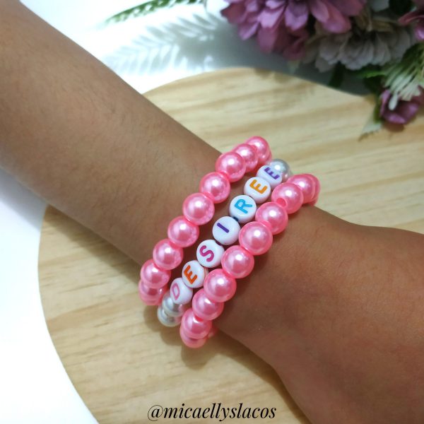 Pulseira de Silicone com nome