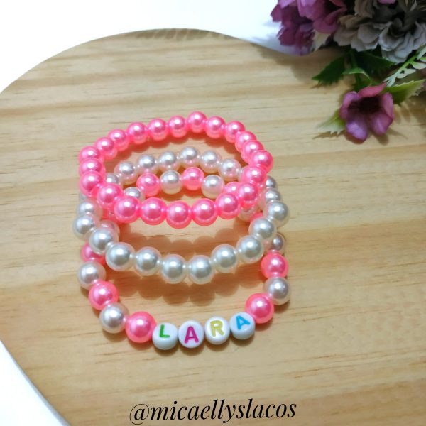 Pulseira de Silicone com nome - Image 2