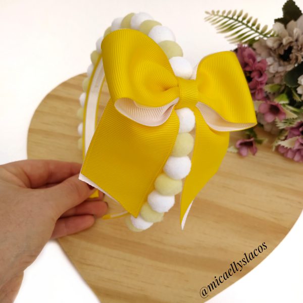 Tiara Bia - Pompom - Imagem 3